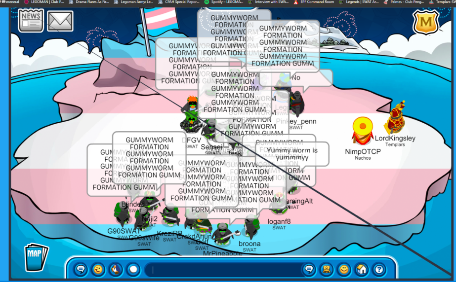 EPF Command Room  Club penguin, Penguins, Penguin room