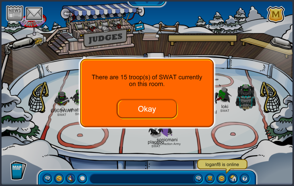 Legends  SWAT Army Of Club Penguin