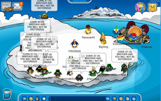 Legends  SWAT Army Of Club Penguin