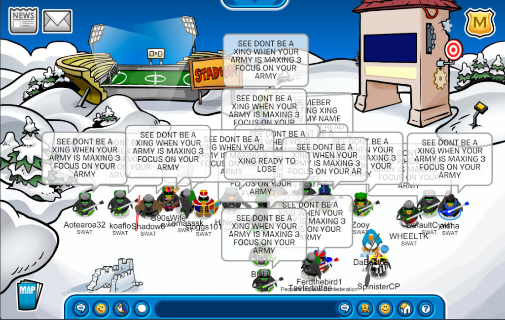 Legends  SWAT Army Of Club Penguin