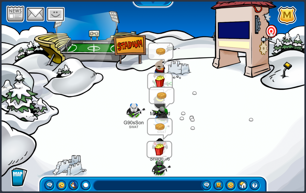 Legends  SWAT Army Of Club Penguin